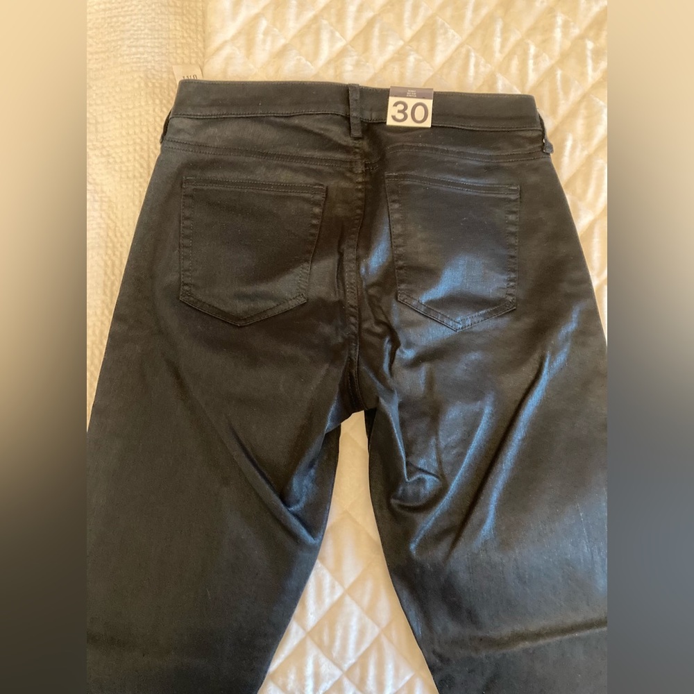 Brand new, coated Black Gap Jeans 30/10